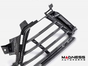 Cadillac CT5-V Carbon Fiber Front Bumper Lower Grille - Anderson Composites - Blackwing 